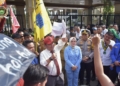Wakil Ketua DPRD Sumsel Ilyas Panji Alam Terima Aksi Demo Cipayung Plus Sumsel