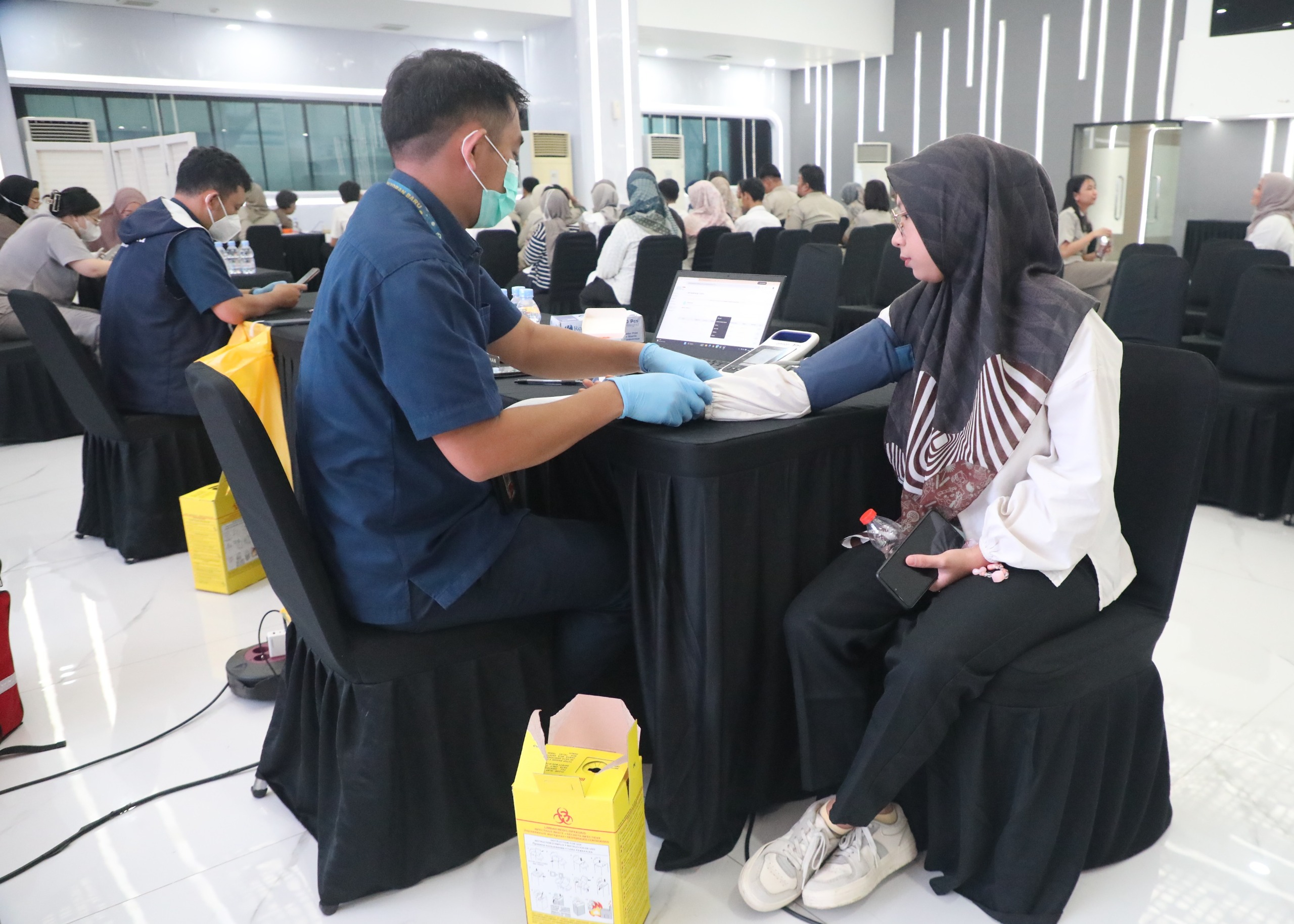 Deteksi Dini Penyakit, Kementerian ATR/BPN Gelar Cek Kesehatan Gratis untuk Pegawai
