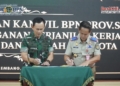Penandatanganan Perjanjian Kerjasama BPN Sumsel dan Kodam II/Sriwijaya