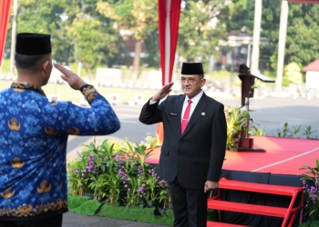 Sekda Edward Candra Pimpin Upacara Hari Lahir Pancasila 2026