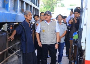 Herman Deru Sidak Enam SPBU di Palembang, Banyuasin, dan Ogan Ilir