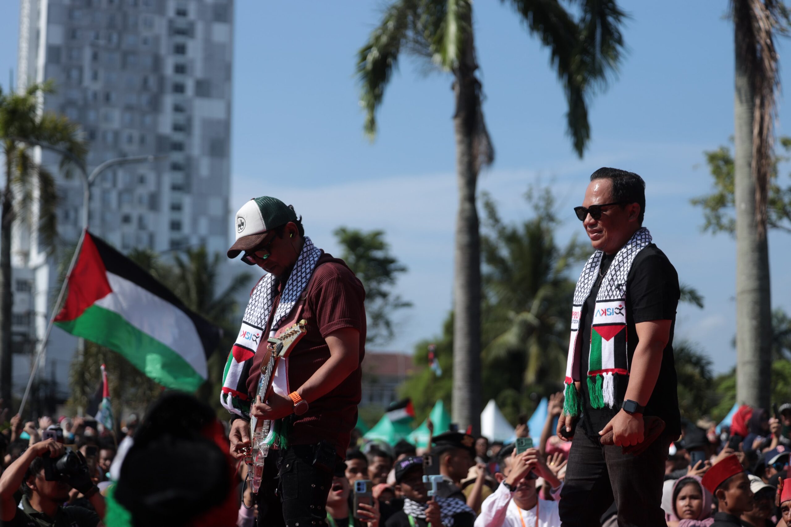 Konser Amal Wali Band di Palembang: Donasi untuk Palestina Terkumpul Rp600 Juta