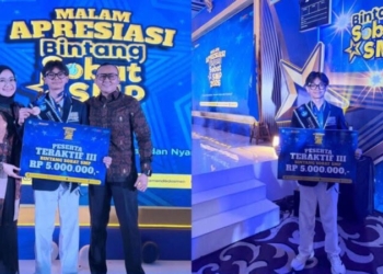 Inilah Sosok Haikal Achmad Yandra, Juara 3 Teraktif Bintang Sobat SMP tingkat Nasional