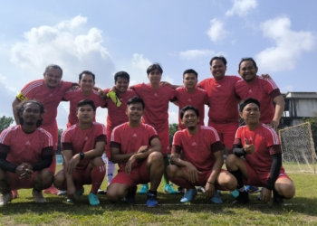 Jurnalis Polda Sumsel Lolos ke Semifinal Mini Soccer IJTI Sumsel 2026 sebagai Juara Grup