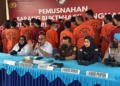Polda Sumsel Gagalkan Peredaran Narkoba Rp7,9 Miliar, Puluhan Ribu Jiwa Berhasil Diselamatkan