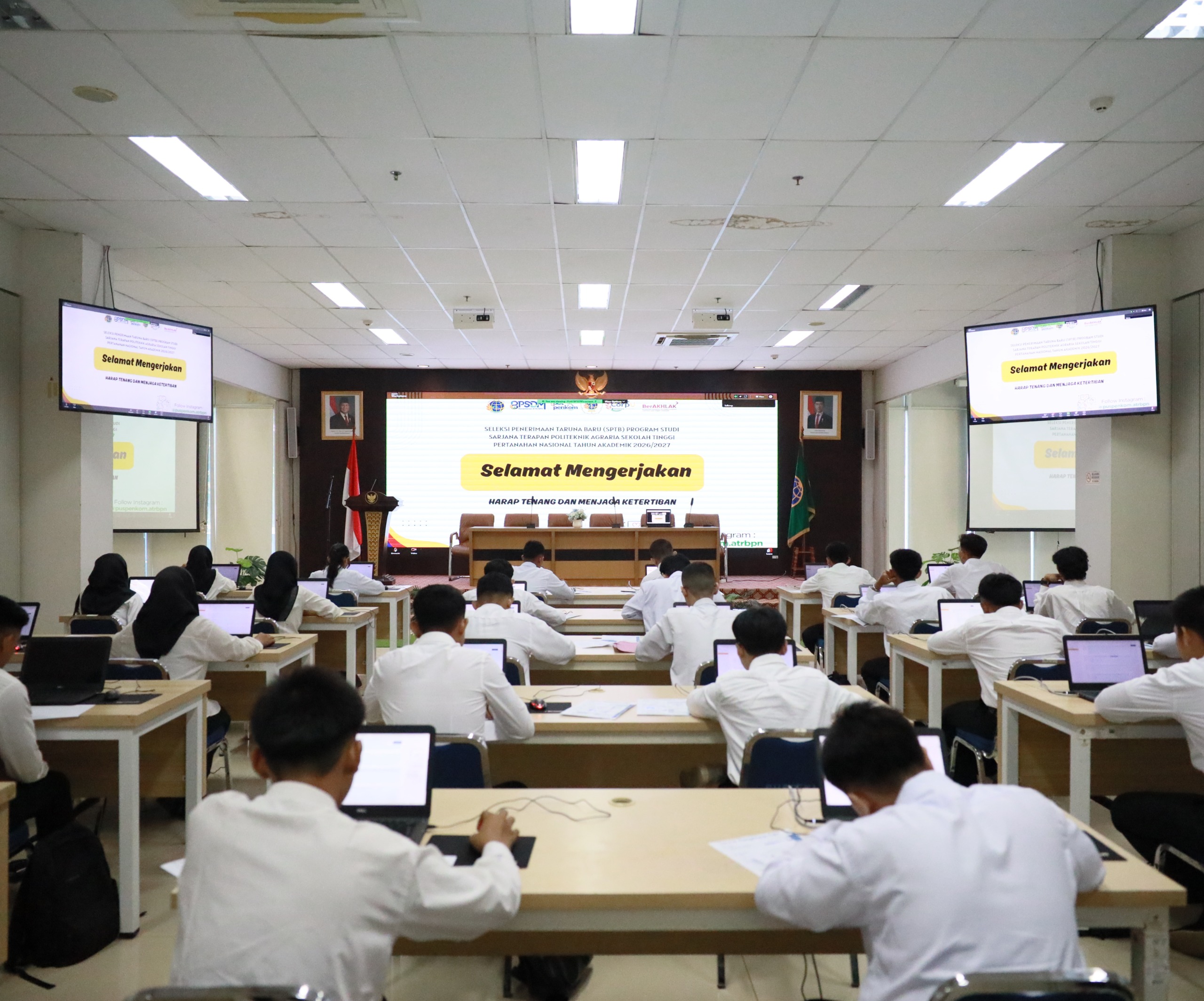 Seleksi Penerimaan Taruna Baru Politeknik Agraria STPN Jaring SDM Unggul di Bidang Pertanahan dan Tata Ruang
