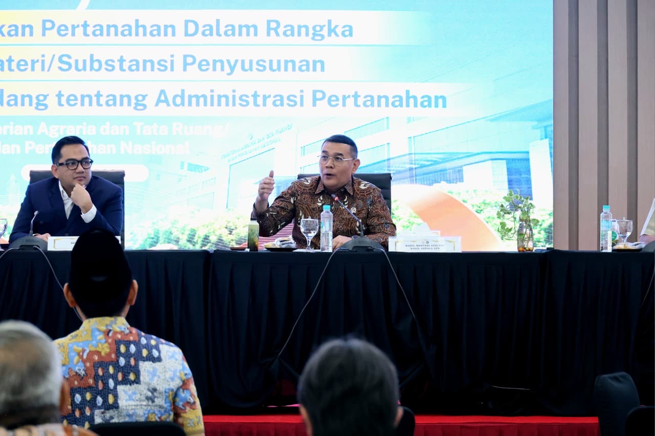 FGD Bersama Komisi II DPR RI, Ossy Dermawan: RUU Administrasi Pertanahan Wujudkan Sistem Pertanahan yang Lebih Baik