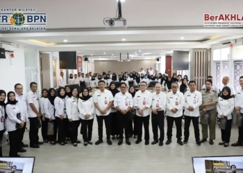 BPN Sumsel Gelar Pisah Sambut Pegawai, Jadi Momentum Perkuat Kinerja