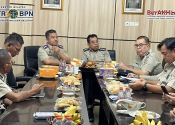 Masuki Pertengahan Tahun 2026, BPN Sumsel Evaluasi Capaian Kinerja Kantah Muara Enim