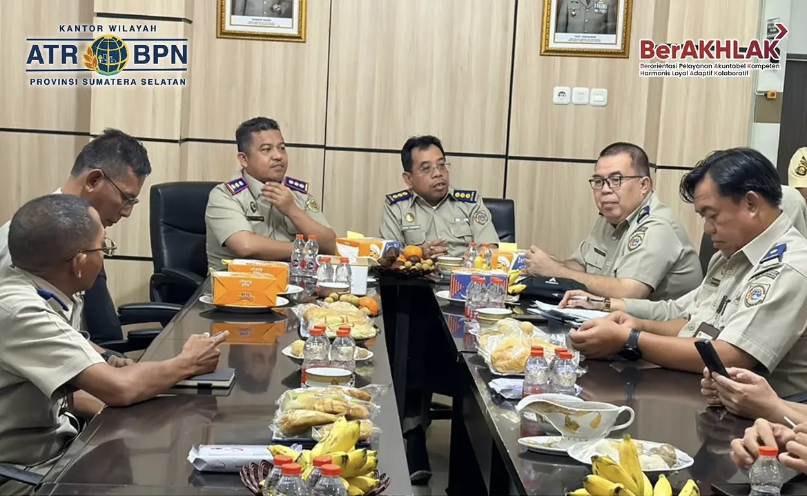 Masuki Pertengahan Tahun 2026, BPN Sumsel Evaluasi Capaian Kinerja Kantah Muara Enim