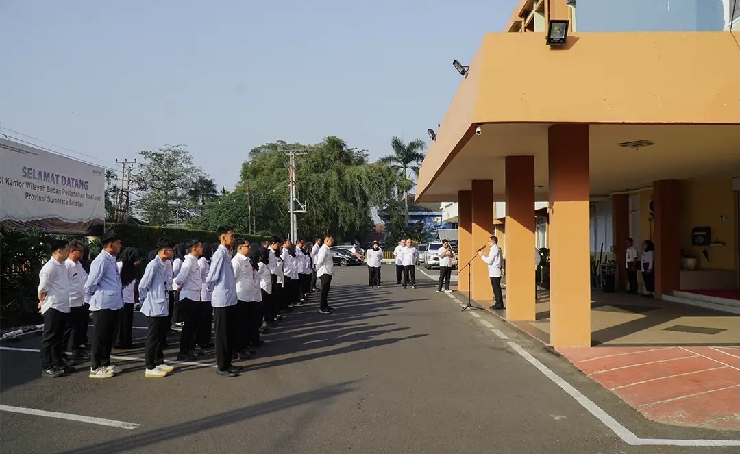 BPN Sumsel Tekankan Kedisplinan dan Profesionalisme Pegawai