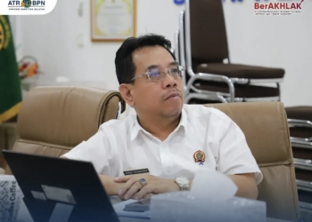 Kabag TU BPN Sumsel Ikuti RDP Bersama Komisi II DPR RI