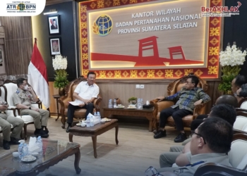 BPN Sumsel Terima Kunjungan Staf Ahli dan Staf Khusus Kementerian ATR/BPN
