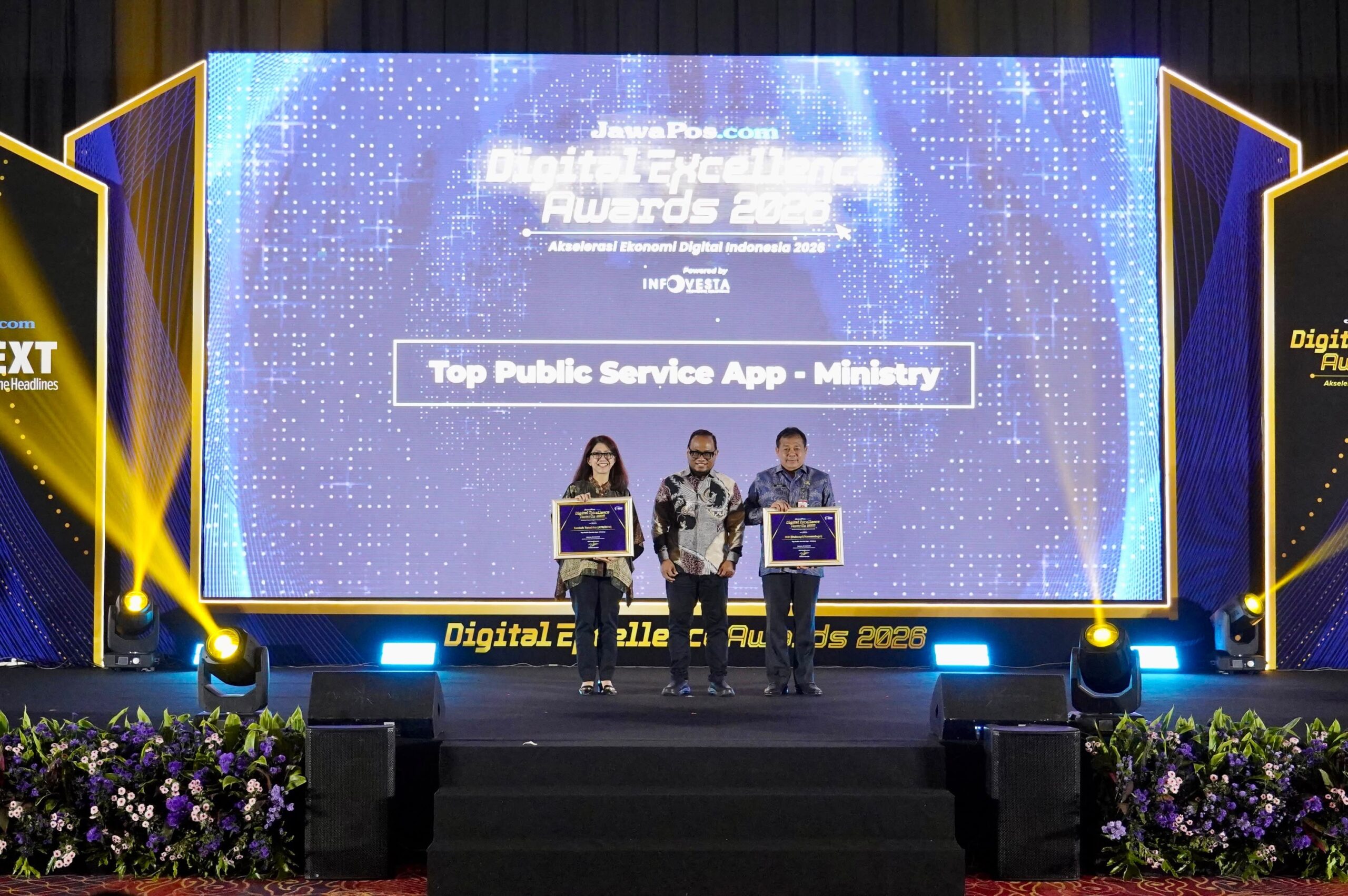Aplikasi Sentuh Tanahku Bawa Kementerian ATR/BPN Raih Penghargaan Top Public Service App