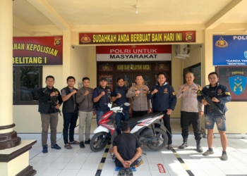 Polres OKU Timur Tangkap Pelaku Pencurian yang Resahkan Warga di Pasar Gumawang
