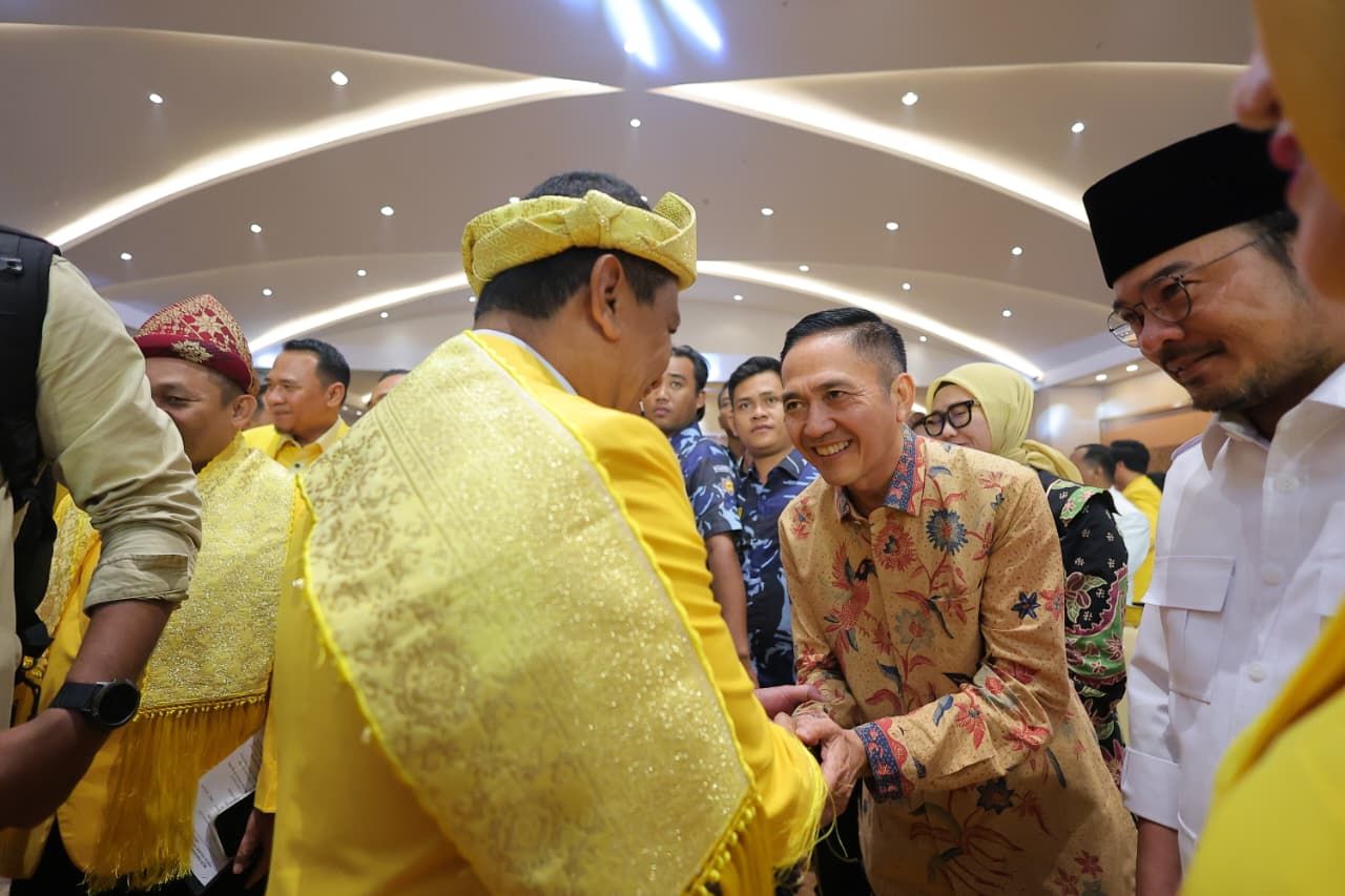 Ratu Dewa Hadiri Musda XI Golkar Sumsel