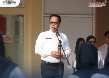 Pimpin Apel Pagi, Kakanwil BPN Sumsel Tekankan Disiplin dan Percepatan Target Kinerja