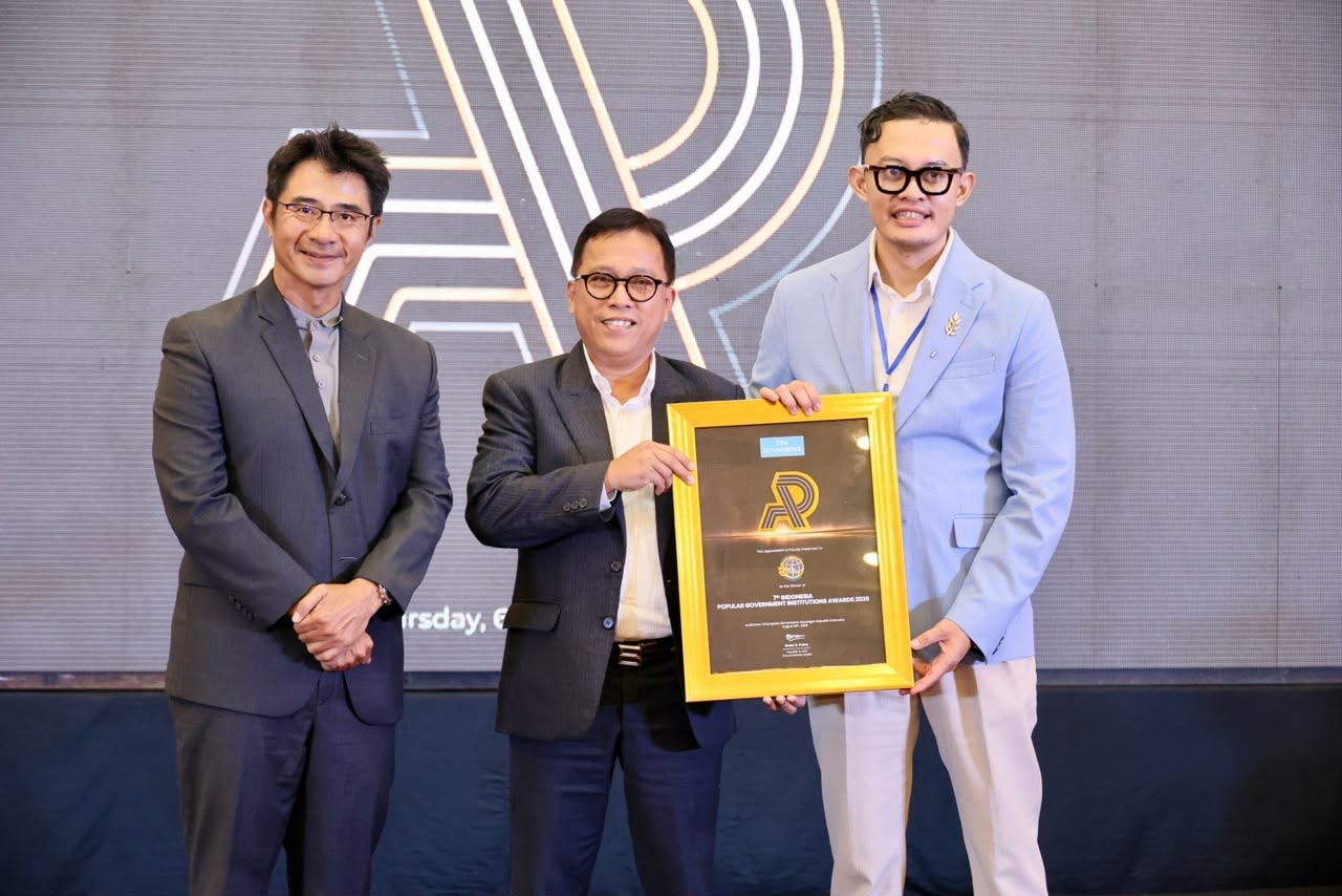 Kementerian ATR/BPN Raih Penghargaan Popular Government Institutions Award 2026