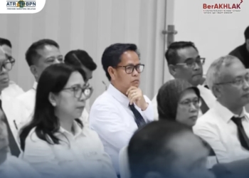 Kakanwil BPN Sumsel Ikuti Pelatihan Prestasi Bersama KPK