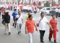 Semangat Kemerdekaan Pererat Kebersamaan, Kanwil BPN Sumsel Gelar Jalan Sehat Bersama