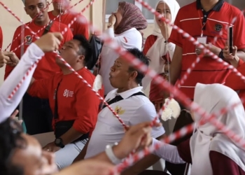 HUT ke-81 RI di BPN Sumsel: Bangun Sportivitas dan Pererat Kebersamaan