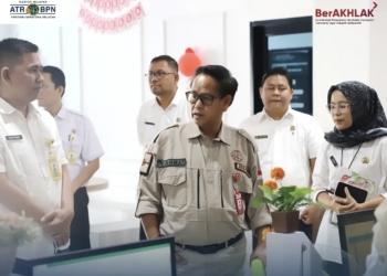 Kakanwil BPN Sumsel Sidak ke Kantah Muba, Dorong Percepatan Kinerja dan Pelayanan