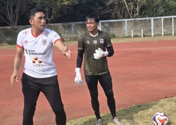 Tema Mursadat Asah Mental Kiper Sumsel United