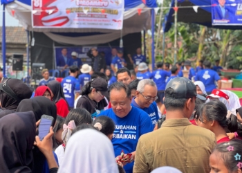 Lomba Rakyat HUT ke-25 Partai Demokrat di Sumsel Meriah, Hadiahnya Motor Listrik
