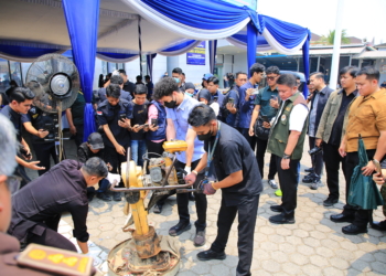 Pemusnahan Barang Bukti Narkotika Jaringan Malaysia-Palembang-PALI
