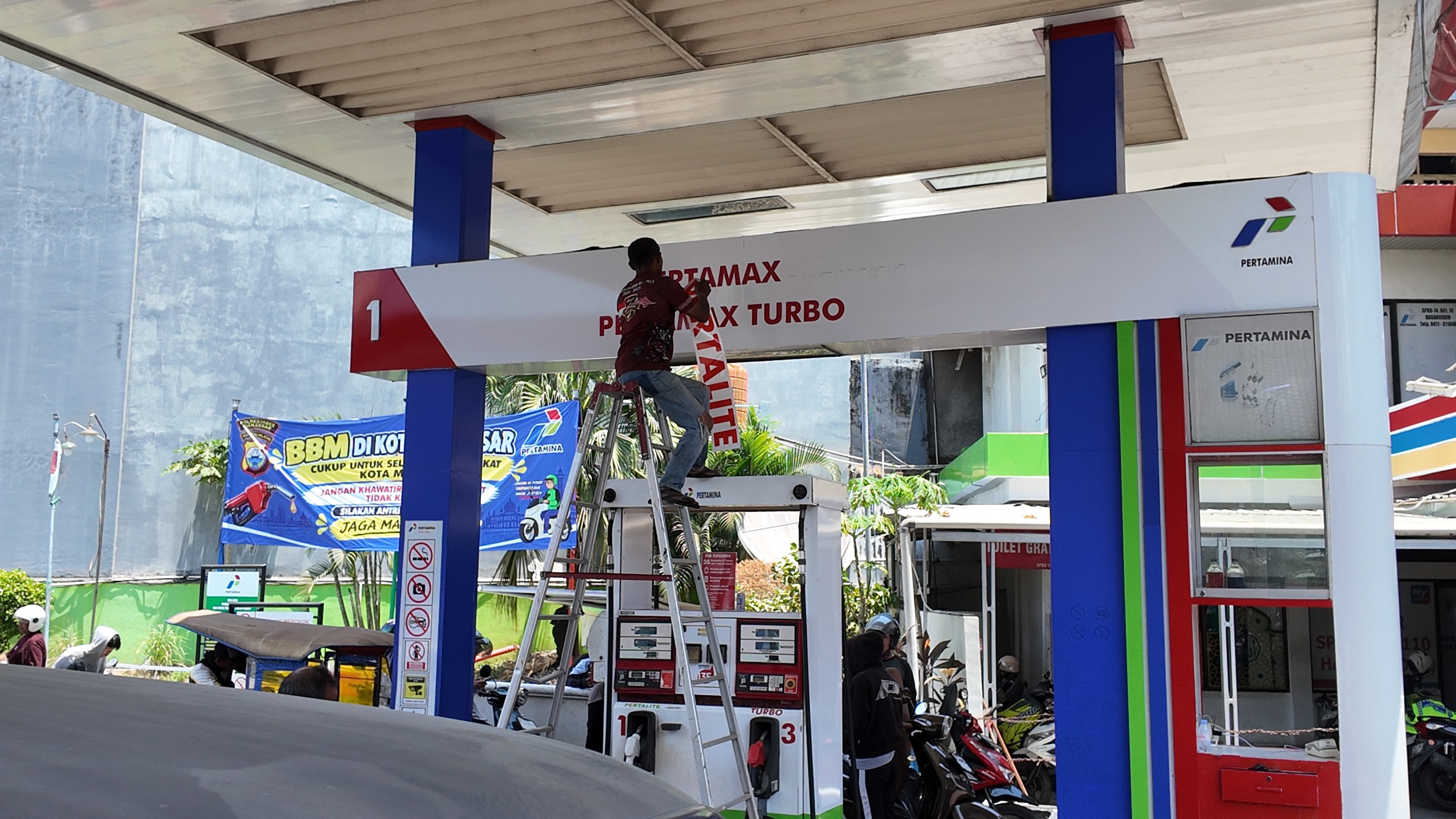 Pertamina Patra Niaga Ubah Konfigurasi dan Tambah Nozzle BBM Subsidi 12 SPBU di Makassar, Tangani Lonjakan Kebutuhan BBM