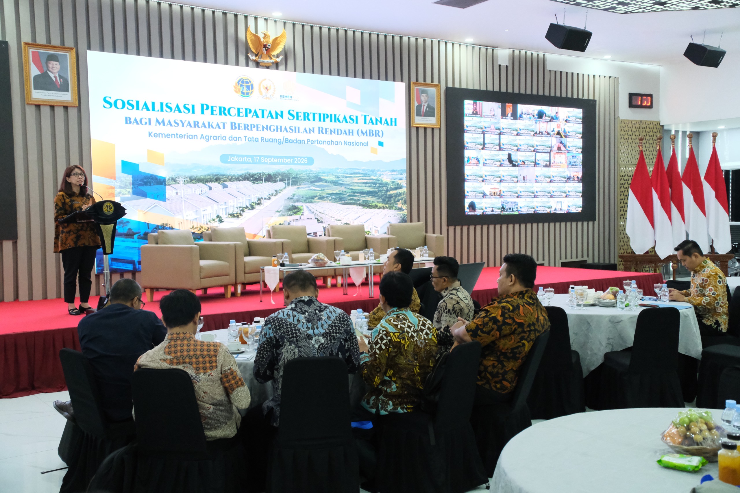 Kementerian ATR/BPN Targetkan Tiga Juta Bidang untuk Masyarakat Berpenghasilan Rendah
