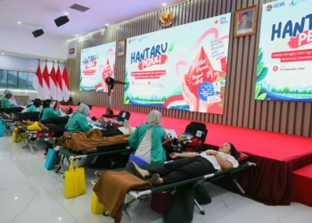 Kementerian ATR/BPN Selenggarakan HANTARU Peduli Lewat Donor Darah