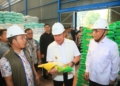 Tinjau Gudang Bulog Lubuklinggau, Herman Deru Pastikan Stok Beras Sumsel Aman hingga 10 Bulan kedepan
