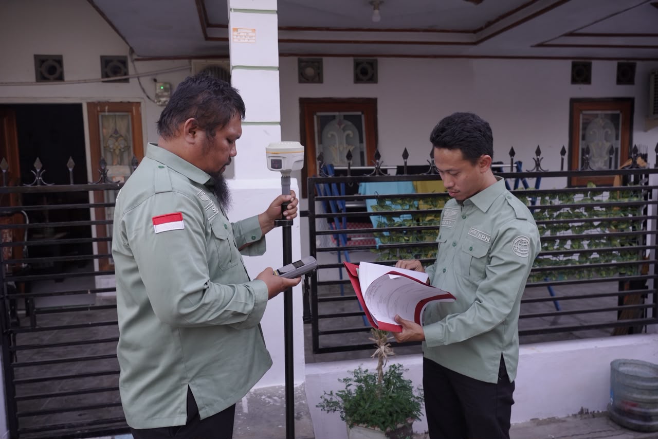 Tunggu 4 Hari: Layanan Pengukuran Pertanahan Lebih Terukur, Teratur, dan Pasti