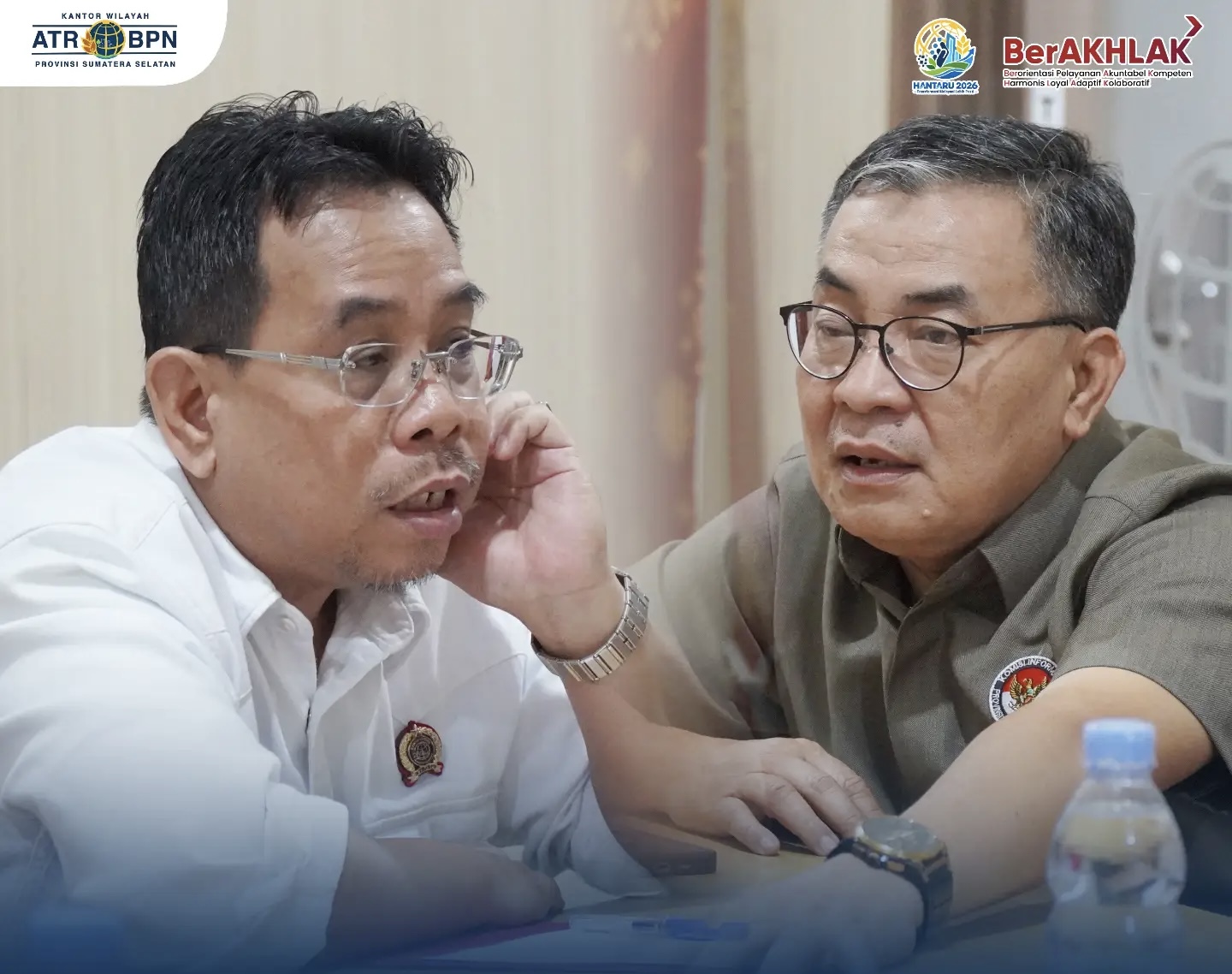 BPN Sumsel Terima Visitasi Komisi Informasi Sumsel