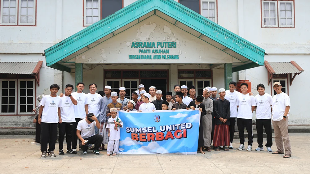 Doa Anak Panti Asuhan Jadi Senjata Rahasia Sumsel United