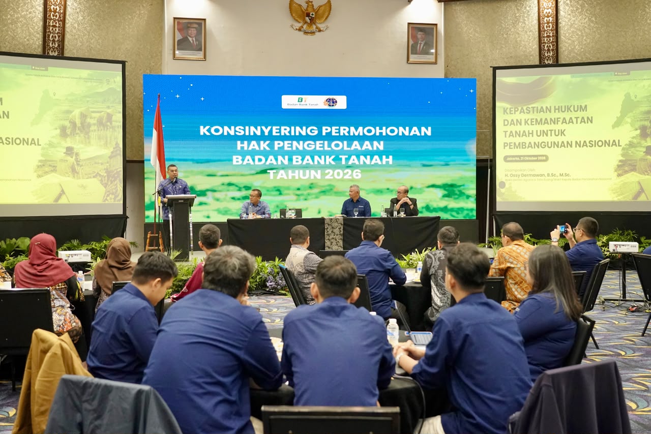 Konsinyering HPL Badan Bank Tanah, Ossy Dermawan Ingatkan Keseimbangan Kecepatan Layanan dan Kepastian Hukum